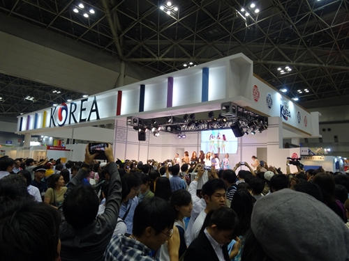 ツーリズムＥＸＰＯジャパン２０１４　当時の韓国間の様子（写真＝韓国観光公社）