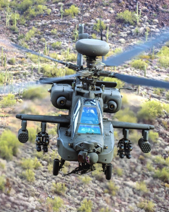 大型攻撃ヘリコプター「アパッチガーディアン」（ＡＨ－６４Ｅ）