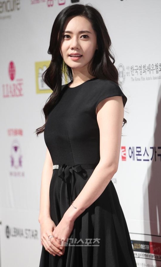 ２９日午後、ソウル龍山区漢南洞グランドハイアットソウルで行われた「２０１５スターの夜－大韓民国トップスター賞授賞式」に登場した女優のチュ・ジャヨン。