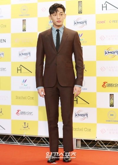 ５日、ソウル三成洞ＣＯＥＸオーディトリアムで開かれた「２０１６春史映画祭」に登場した俳優のユ・アイン
