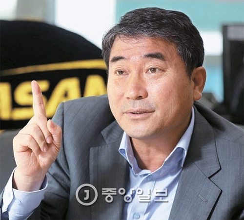 南閔祐（ナム・ミンウ）ダサングループ会長が７日、板橋（パンギョ）のダサンネットワークス本社で経営計画を明らかにした。
