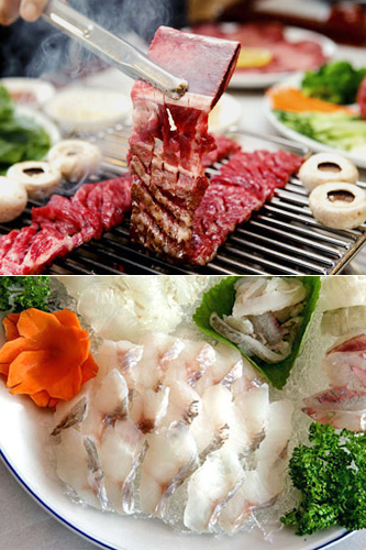 高級韓国産ブランド牛肉として知られる韓牛（ハヌ）や刺身は、それぞれ４．８％ずつ上昇し２分期の価格上昇率３位にランクイン。