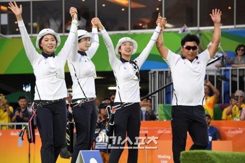 韓国女子アーチェリー代表選手
