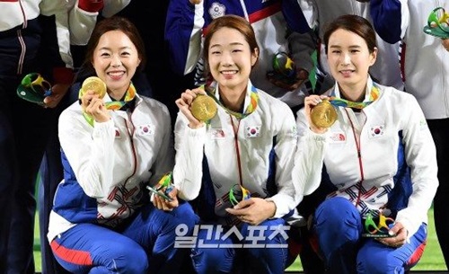 韓国女子アーチェリー代表選手