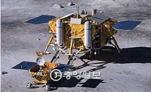 ２０１３年１２月、中国の探査衛星「嫦娥３号」が月面着陸に成功した。（写真＝中央フォト）
