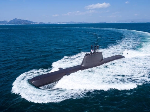 ６隻目の張保皐II級（１８００トン級）潜水艦「柳寛順（ユ・グァンスン）」が１０日、海軍に引き渡された。（写真＝防衛事業庁）