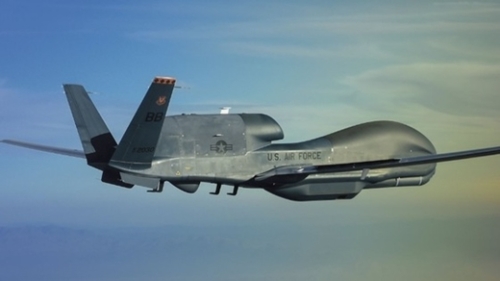 現存する最高の無人偵察機、米ノースロップ・グラマン社のＲＱ－４グローバルホーク。（写真＝ノースロップ・グラマン）