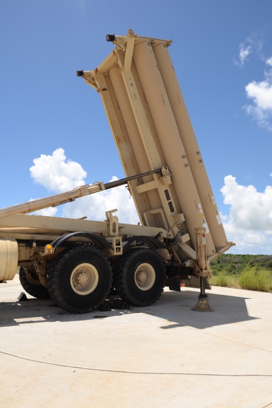 米グアムのＴＨＡＡＤ（写真＝中央フォト）