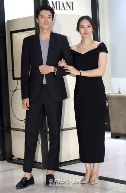 俳優イ・ドンゴンとチョ・ユニの夫婦