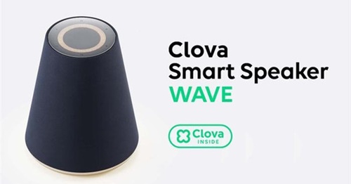 ＮＡＶＥＲとＬＩＮＥが共同製作したＡＩスピーカー「ＷＡＶＥ」