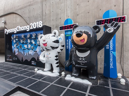 ＤＤＰのパブリックビューイング会場やスケートリンクは、２月２５日までの運営を予定。オリンピック公式キャラクターである白虎の「スホラン」やツキノワグマの「パンダビ」も出迎えてくれるので、記念に立ち寄ってみるのはいかがですか？