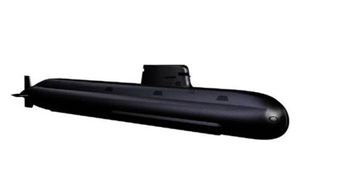 世界的防衛産業企業バブコックが参加中の韓国張保皐－３級潜水艦の模型（写真＝韓国防衛事業庁）