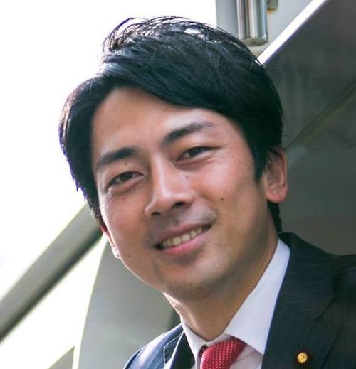 日本政界の若きスターと呼ばれている小泉進次郎議員。（写真＝フェイスブック写真）