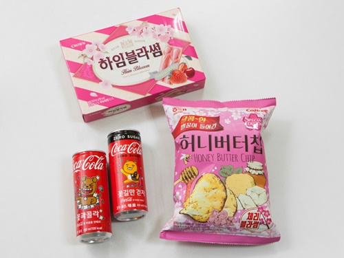 先週から全国各地で桜が開花し始め、すっかり春らしい景色になった韓国。毎年様々な春限定の商品が販売され、今年の新商品も話題になっています。