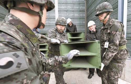 写真】韓国軍、対北拡声器を撤去…「北も始めたもよう」 | Joongang