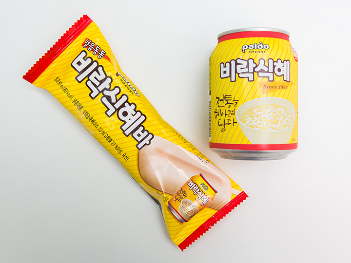 お米を発酵させた甘酒のような味わいの韓国伝統茶「シッケ」の缶飲料「ピラッシッケ」がアイスバーになって登場！