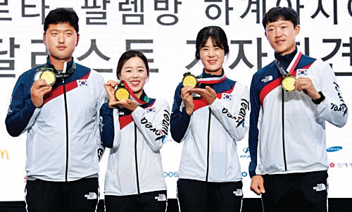 アジア大会 金メダル８個中４個獲得も 韓国アーチェリー代表 申し訳ない Joongang Ilbo 中央日報