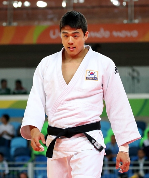 韓国男子柔道の重量級看板選手クァク・ドンハン（写真＝中央フォト）