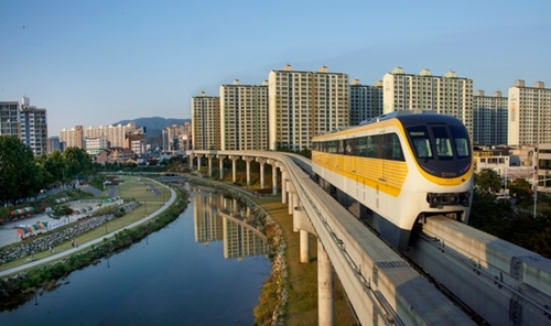 大邱都市鉄道３号線。（写真＝大邱都市鉄道公社）