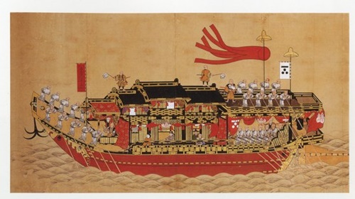 朝鮮通信使第三船図