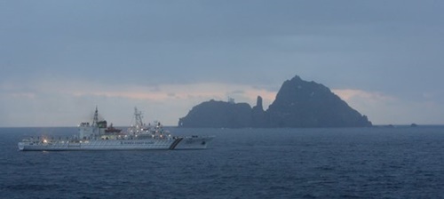 韓国海洋警察の５０００トン級海洋警備艦艇「三峰号」