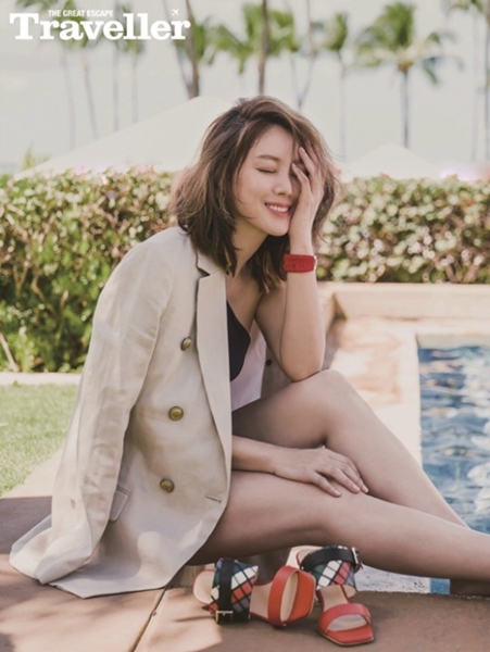 女優キム・ソンリョン（写真提供＝マガジン「Ｔｈｅ　Ｔｒａｖｅｌｅｒ」）