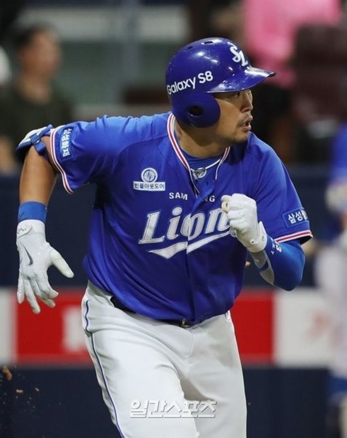 韓国プロ野球サムスン・ライオンズの外野手パク・ハンイ