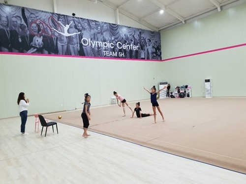１２日、ソウル松坡区に開館した韓国最初の新体操専用体育館（写真＝中央フォト）