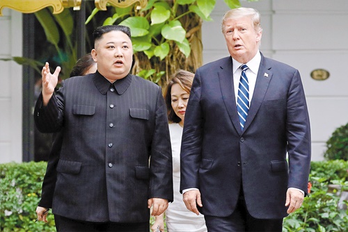 金正恩委員長とトランプ大統領