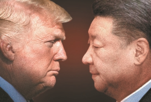 米国のドナルド・トランプ大統領と中国の習近平国家主席