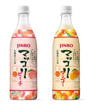 ハイト眞露が日本輸出向けに発売するフルーツマッコリ２種