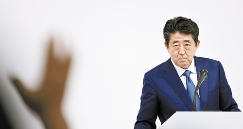 安倍首相［中央フォト］