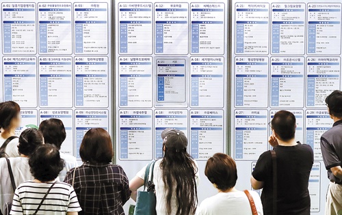 韓国で「自暴自棄」型の未就業青年が増えたことがわかった。初めての仕事を得るまでの期間もさらに長くなった。［中央フォト］