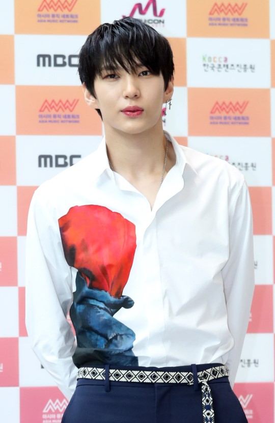 ボーイズグループＶＩＸＸのレオ［写真　韓国ニッカンスポーツ］