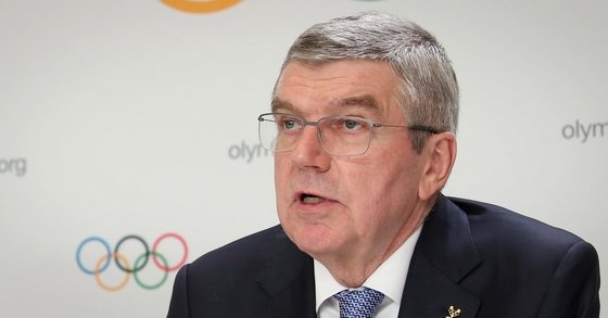 トーマス・バッハ国際オリンピック委員会（ＩＯＣ）委員長［写真　文化体育観光部］