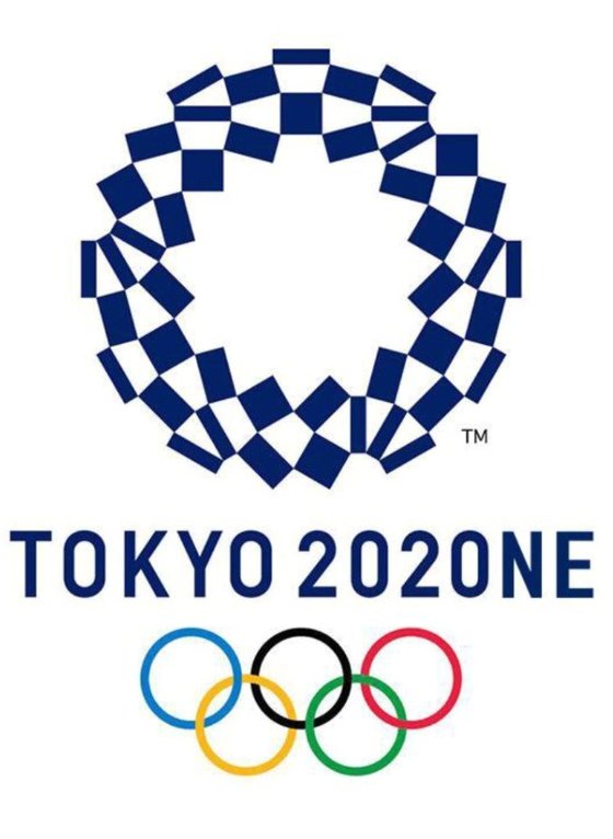 五輪マーケティングの専門家マイケル・ペイン氏が２０２１年に開かれる東京五輪のロゴを提案した。［ツイッター　キャプチャー］