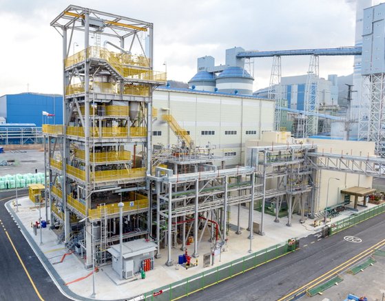 ＬＧ化学の麗水カーボンナノチューブ工場全景［写真　ＬＧ化学］