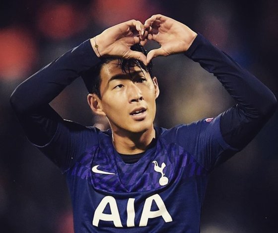 孫興民（ソン・フンミン）［写真　トッテナム インスタグラム］