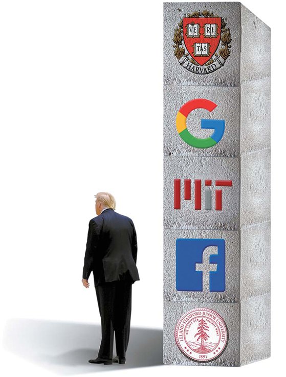 トランプ氏の暴走を引き止めたハーバード・ＭＩＴ