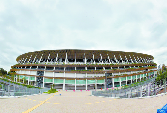 東京五輪のメインスタジアム［写真＝東京オリンピック写真共同取材団］