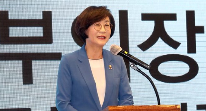 韓国国会の金相姫副議長
