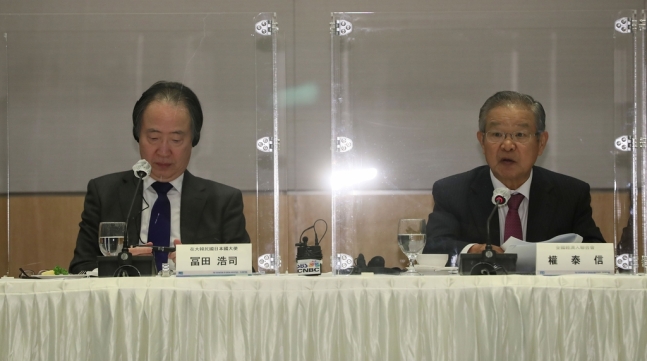 駐韓日本大使 韓国全経連懇談会で 韓日首脳が会えばシナジーが出るのではないか思う Joongang Ilbo 中央日報