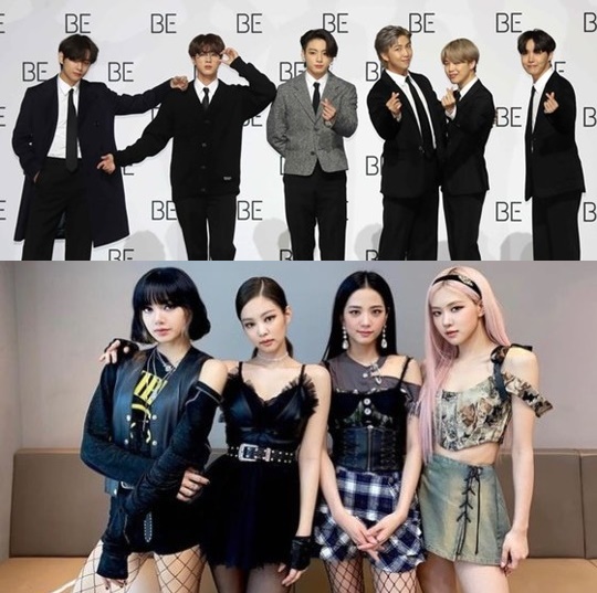 ＢＴＳ（防弾少年団）とＢＬＡＣＫＰＩＮＫ（ブラックピンク）