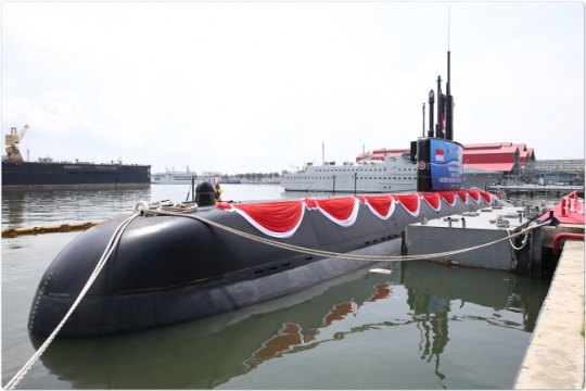 インドネシアが購入した韓国産潜水艦