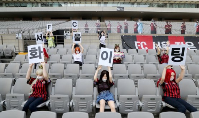 写真】成人用人形論争に包まれたFCソウル | Joongang Ilbo | 中央日報