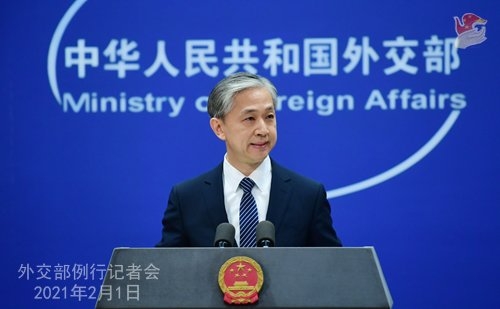中国外交部の汪文斌報道官