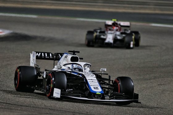 エイトケンのＦ１デビュー戦　［写真　ウィリアムズチーム］