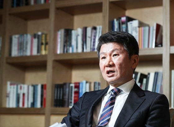 鄭夢奎（チョン・モンギュ）大韓サッカー協会会長　キム・ギョンロク記者