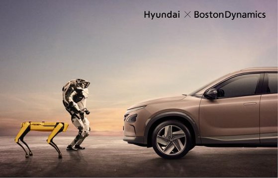 現代自動車グループは２１日、日本ソフトバンクグループから世界的なロボット企業「ボストンダイナミクス」の株式引受を完了したと明らかにした。　［写真　現代車グループ］
