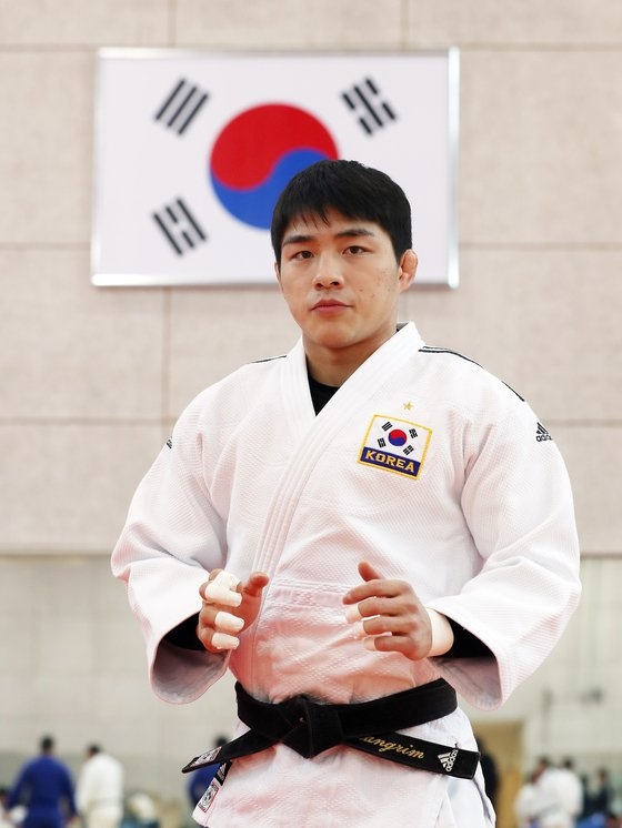 東京五輪を控えた韓国柔道代表の安昌林（アン・チャンリム）　ビョン・ソング記者